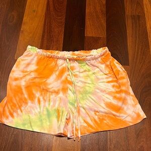 Sweet Lovely by Jen Tie-dyed shorts, size large. So soft!